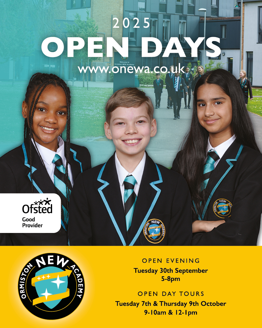Ormiston NEW Academy (@newacad) on Twitter photo 