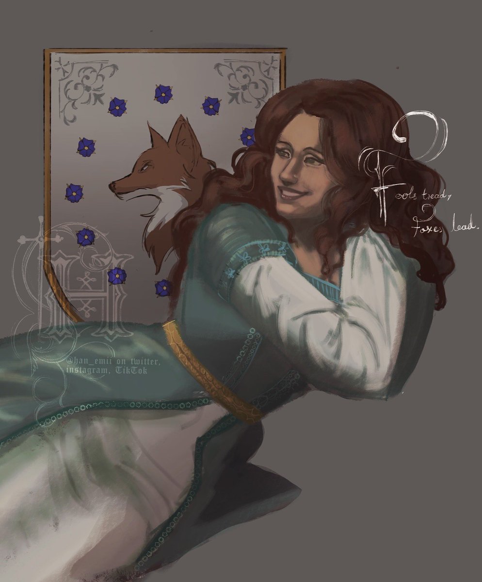 Han_emii's tweet image. Alicent Florent! I love her in blue 🦊
.
.
.
.
.
.
.
.
.
.
.
#ASOIAF #FireAndBlood #hotd #Alicent #Alicenthightower #househightower #hightower #Rhaenicent