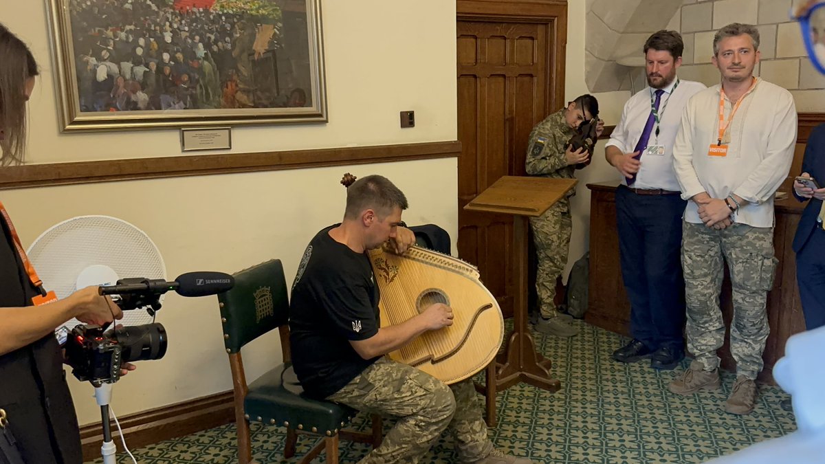 drivingukraine's tweet image. Ukrainian culture was front and centre in the Houses of Parliament yesterday courtesy of a gratitude event held by MP @DavidTaylor85 and team.
Multiple UK groups were brought together in one room to discuss past, present and future steps in helping Ukraine.