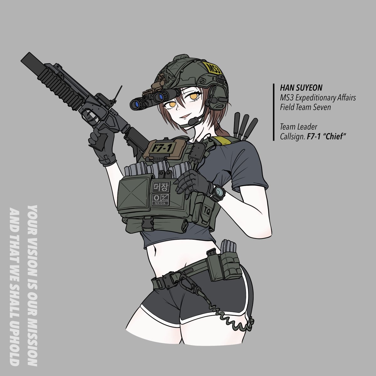 TacticalHoshino's tweet image. The one that holds them all together