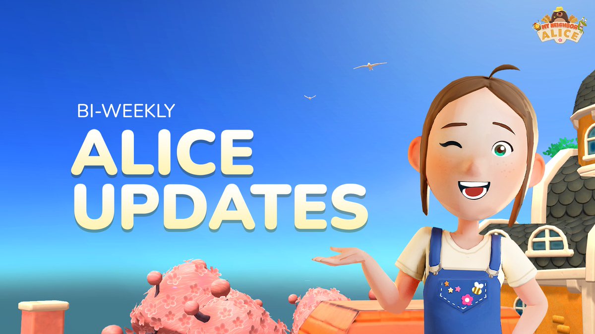 MyNeighborAlice's tweet image. What an incredible weeks, Neighbors. 🌸
They’ve marked a true turning point for @MyNeighborAlice — and we’re here to walk you through it all in our latest bi-weekly update.
Curious?
Let’s dive in👇
🚀 With the launch of Chapter One: A New Adventure, a brand-new chapter has…