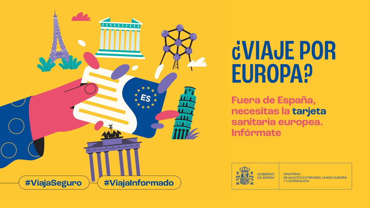 EmbEspaña Bulgaria (@embajadaespsof) on Twitter photo ✈️¿Tienes pensado viajar al extranjero este verano?
🧳Recuerda consultar las recomendaciones de viaje para Bulgaria del <a href="/MAECgob/">Ministerio de Asuntos Exteriores, UE y Cooperación</a>
#ViajaSeguro y #ViajaInformado.
ℹ️ Más información en bit.ly/4lIobAH ✈️¿Tienes pensado viajar al extranjero este verano?
🧳Recuerda consultar las recomendaciones de viaje para Bulgaria del <a href="/MAECgob/">Ministerio de Asuntos Exteriores, UE y Cooperación</a>
#ViajaSeguro y #ViajaInformado.
ℹ️ Más información en bit.ly/4lIobAH