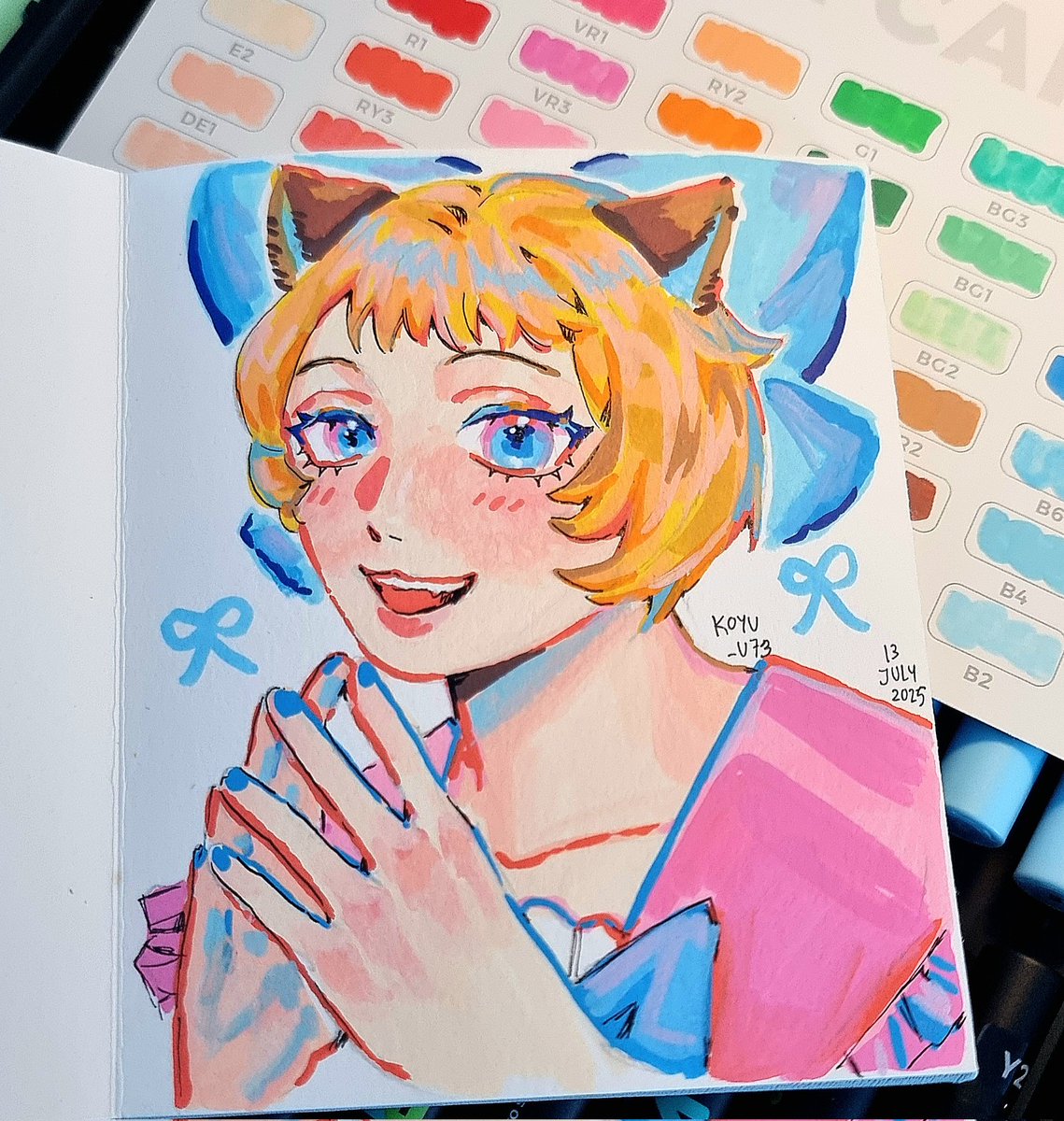 Some artfight attacks with acrylic markers✨️
#artfight #artfight2025