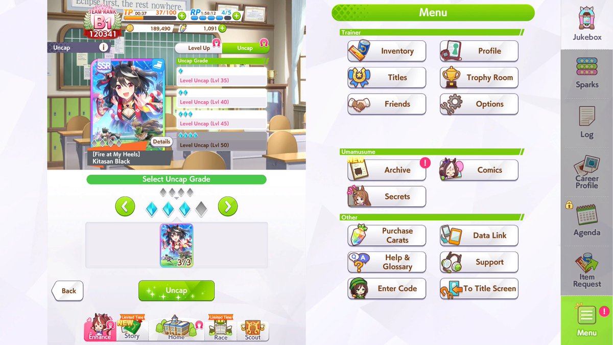 Zenvysss's tweet photo. I got 4 Kitasan &amp; 6 Satono🥺is this good #F2PBTW https://t.co/Oyg69tJzC5