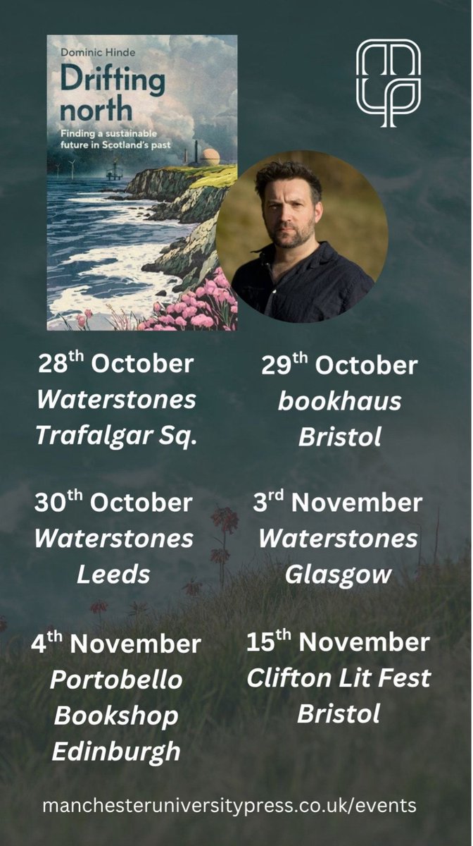 DominicMHinde's tweet image. Some autumn book events for you.