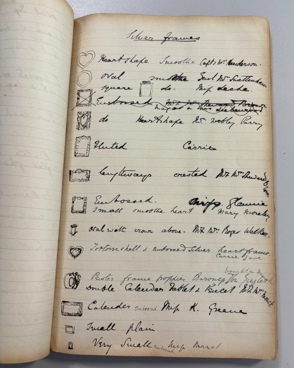 BerksArchives's tweet image. Another exciting find #InTheSearchroom while carrying out some routine cleaning. This charming volume is an inventory of the household items of J H Cope, including some wallpaper and fabric samples! 📷 D/EEg/F24