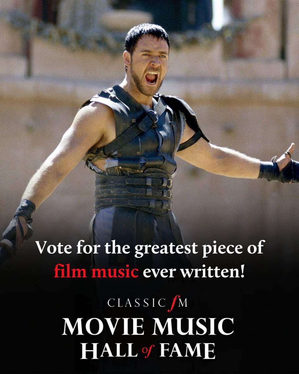 ClassicFM's tweet image. What is the ULTIMATE film score? 🎬
The Classic FM Movie Music Hall of Fame, in partnership with @RadioTimes, is open for 2025 – and we need your votes!
Whether it’s an Oscar-winning score or an unsung cinematic masterpiece, enter your vote now ➡️ win.classicfm.com/movie-music-20…