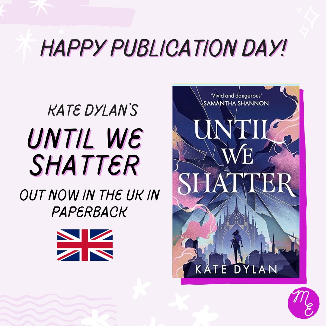 Mushens Entertainment (@mushensent) on Twitter photo Happy UK paperback publication day to <a href="/TheKateDylan/">Kate Dylan - mostly updates</a> and the Sunday Times bestselling, UNTIL WE SHATTER!🎉 Happy UK paperback publication day to <a href="/TheKateDylan/">Kate Dylan - mostly updates</a> and the Sunday Times bestselling, UNTIL WE SHATTER!🎉