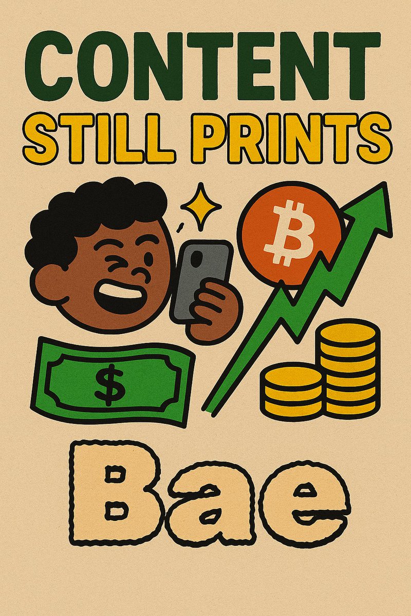 market’s pumping, gas is rising, and CT is unhinged again 
but whether it’s a bull trap or the start of something real…

one thing’s clear — content still prints💰

post while it’s hot.
ride the trend.
stack those Bae points while everyone’s chasing green candles 🔥
#onlyonbae