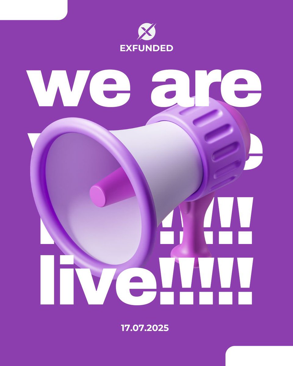 Expressfunded's tweet image. 🚨 ANNOUNCEMENT 🚨

After the long-awaited transition to ExFunded, we’re excited to officially announce that payouts are resuming starting today! 🎉💸

We are fully back online and operational. If you’ve experienced any delays or issues during our transition, please don’t…