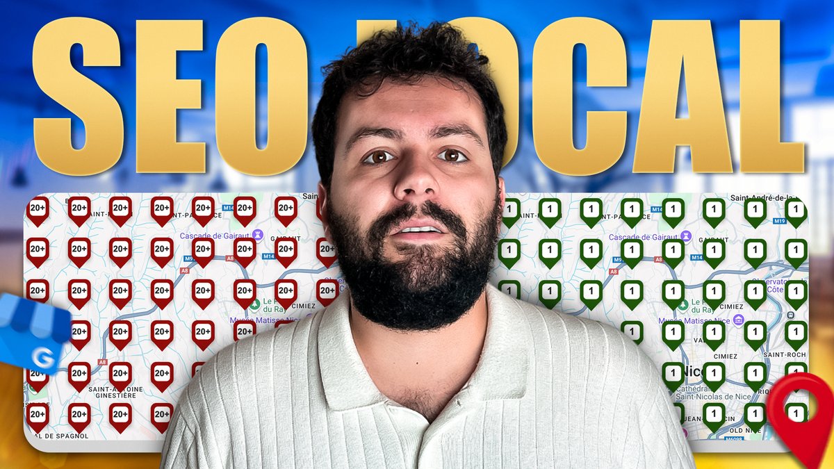 Comment dépasser vos concurrents sur Google et attirer les bons clients ? 🧐

Le SEO local offre un énorme boost de visibilité pour votre activité professionnelle
J’ai fait une vidéo avec plein de tips a ce sujet.

Pour la recevoir:
-RT et commente "LOCAL"
-Abonne toi a <a href="/Niplixo/">Niplixo - Google My Business 🏛️</a>