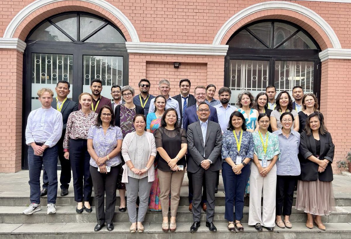 Ambassador Dr. Danielle Meuwly (@swissambnepal) on Twitter photo 🤝 Proud to see our sectoral collaboration with <a href="/WorldBankNepal/">World Bank Nepal</a> deepening — from tourism to clean air and digital development. By leveraging our shared expertise and local knowledge, we’re creating meaningful impact for Nepal’s future. 🇨đź‡đź‡łđź‡µ #DevelopmentPartnerships 🤝 Proud to see our sectoral collaboration with <a href="/WorldBankNepal/">World Bank Nepal</a> deepening — from tourism to clean air and digital development. By leveraging our shared expertise and local knowledge, we’re creating meaningful impact for Nepal’s future. 🇨đź‡đź‡łđź‡µ #DevelopmentPartnerships