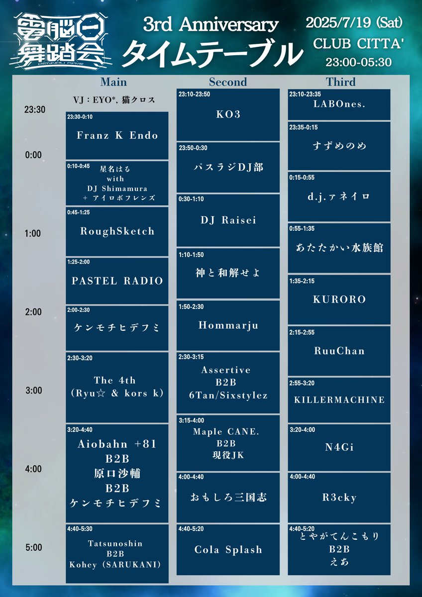 DJ Shimamura on X: 