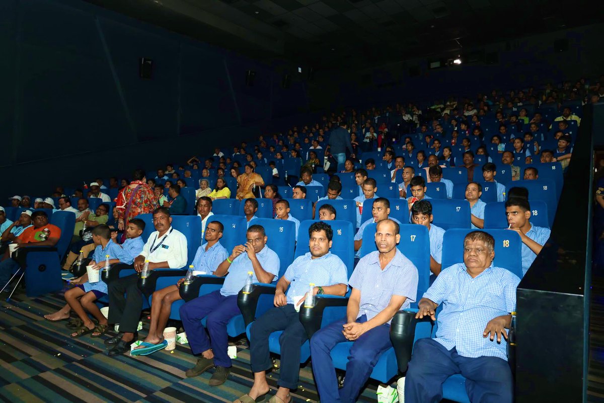 Hosted a special screening of Aamir Khan’s Film ‘Sitare Zameen Par’ at INOX Cinema, Nariman Point. The film shines a light on the unique talents of special children and the need for inclusive education.

Lok Sabha MP Dr. Shrikant Shinde has shared how Maharashtra is leading as
