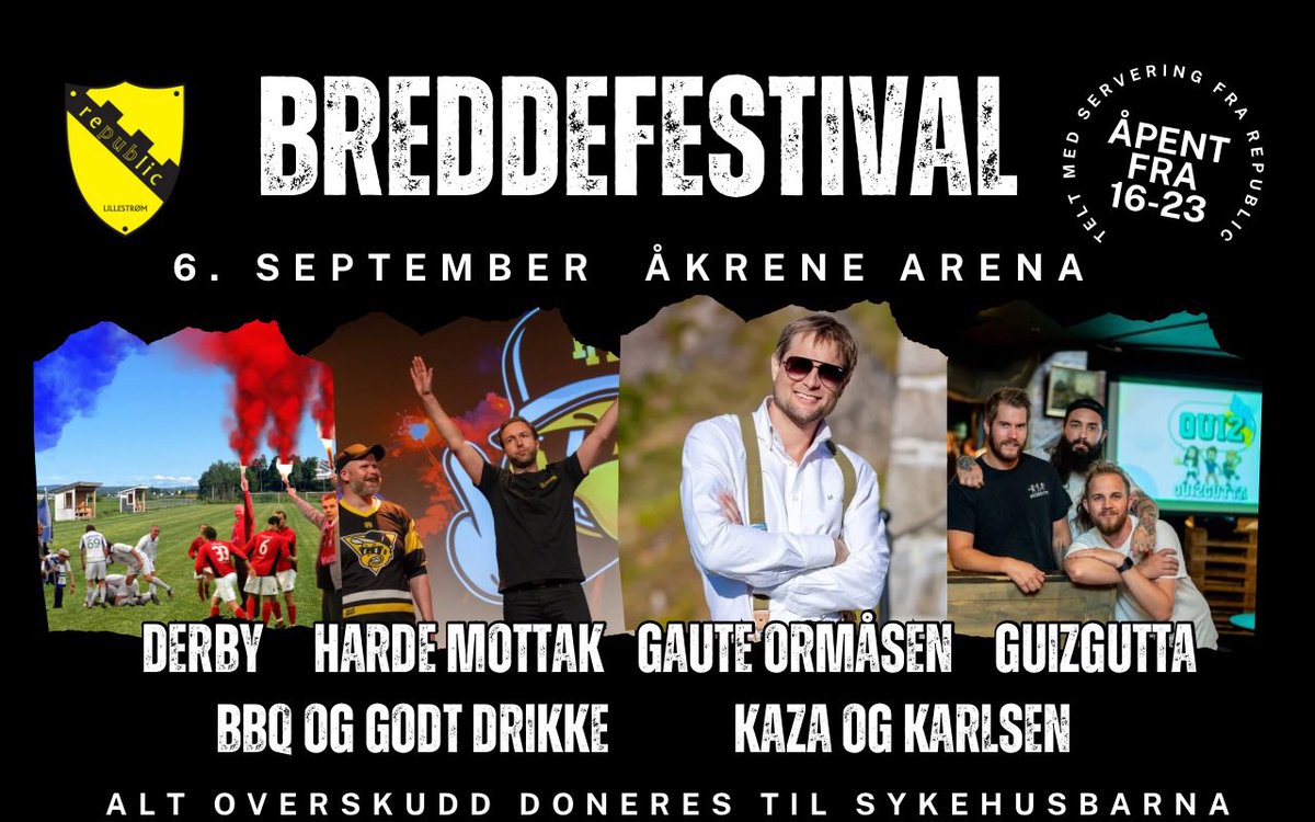 BREDDEFESTIVAL 2025:
ÅKRENE vs FLISBYEN – ERKERIVALENE MØTES IGJEN!

6. september arrangeres Breddefestival for første gang på Åkrene Arena. Dagen starter med 6. divisjonsoppgjøret mellom Åkrene og Flisbyen.

9 år har gått siden lagene sist møttes ute på sletta - et oppgjør det