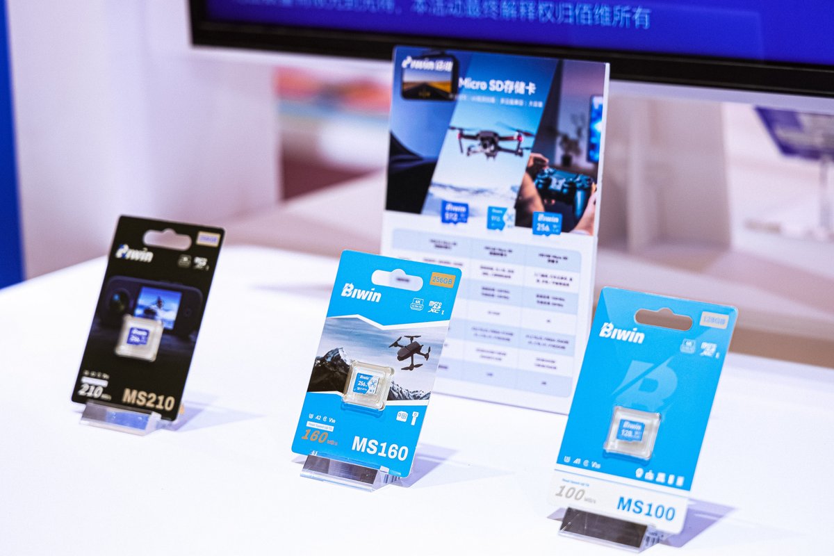 biwin_tech's tweet image. 🎉Biwin × Photo & Imaging Shanghai Expo
⭐Designed for diverse shooting scenarios, each product is built to perform.
⭐Featuring our CFE Card Series, certified by the VPG400 standard for professional-grade performance.
#Biwin #Memorycard #VPG400
