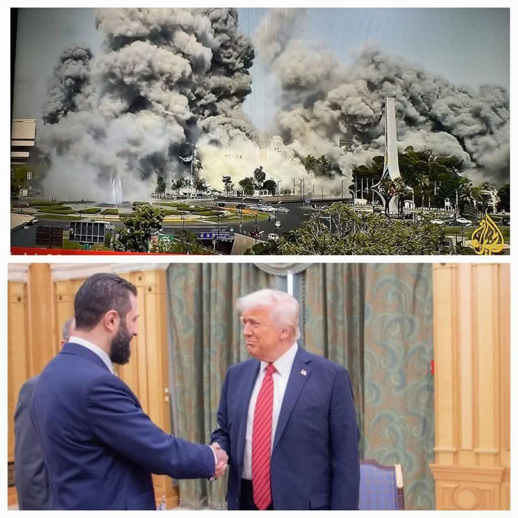 Ranginakmio's tweet image. فریدون زمانت را بشناس!
حسین مرعشی: اگه حسن روحانی یه دست به ترامپ میداد همه تحریمها لغو میشد.
#دمشق