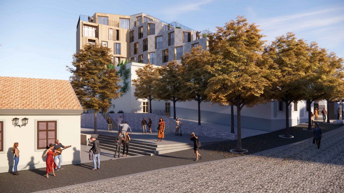 Beobuild's tweet image. Rekonstrukcija i dogradnja hotela "Le Petiti Piaf" u Skadarliji -&amp;gt; beobuild.rs/rekonstrukcija…
#Beograd