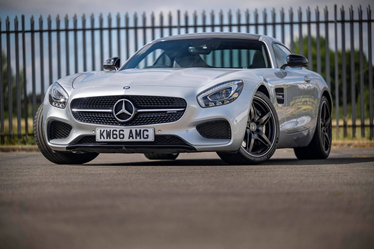 BonhamsCars's tweet image. Live Auction | A 30k-mile, Iridium Silver 2016 Mercedes-Benz AMG GT Premium in outstanding overall condition 🇩🇪 Listing | tinyurl.com/ytj5hx2w