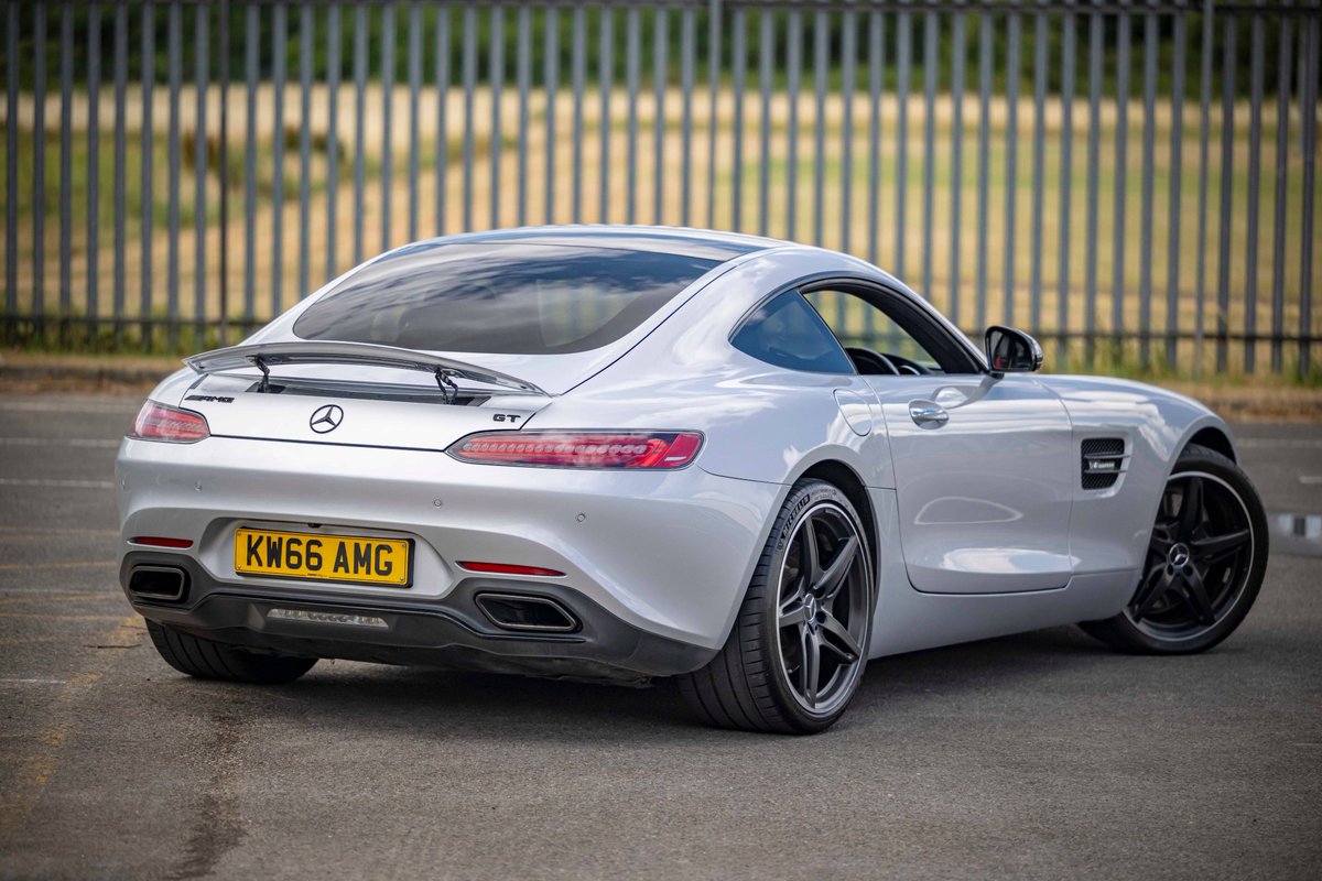 BonhamsCars's tweet image. Live Auction | A 30k-mile, Iridium Silver 2016 Mercedes-Benz AMG GT Premium in outstanding overall condition 🇩🇪 Listing | tinyurl.com/ytj5hx2w