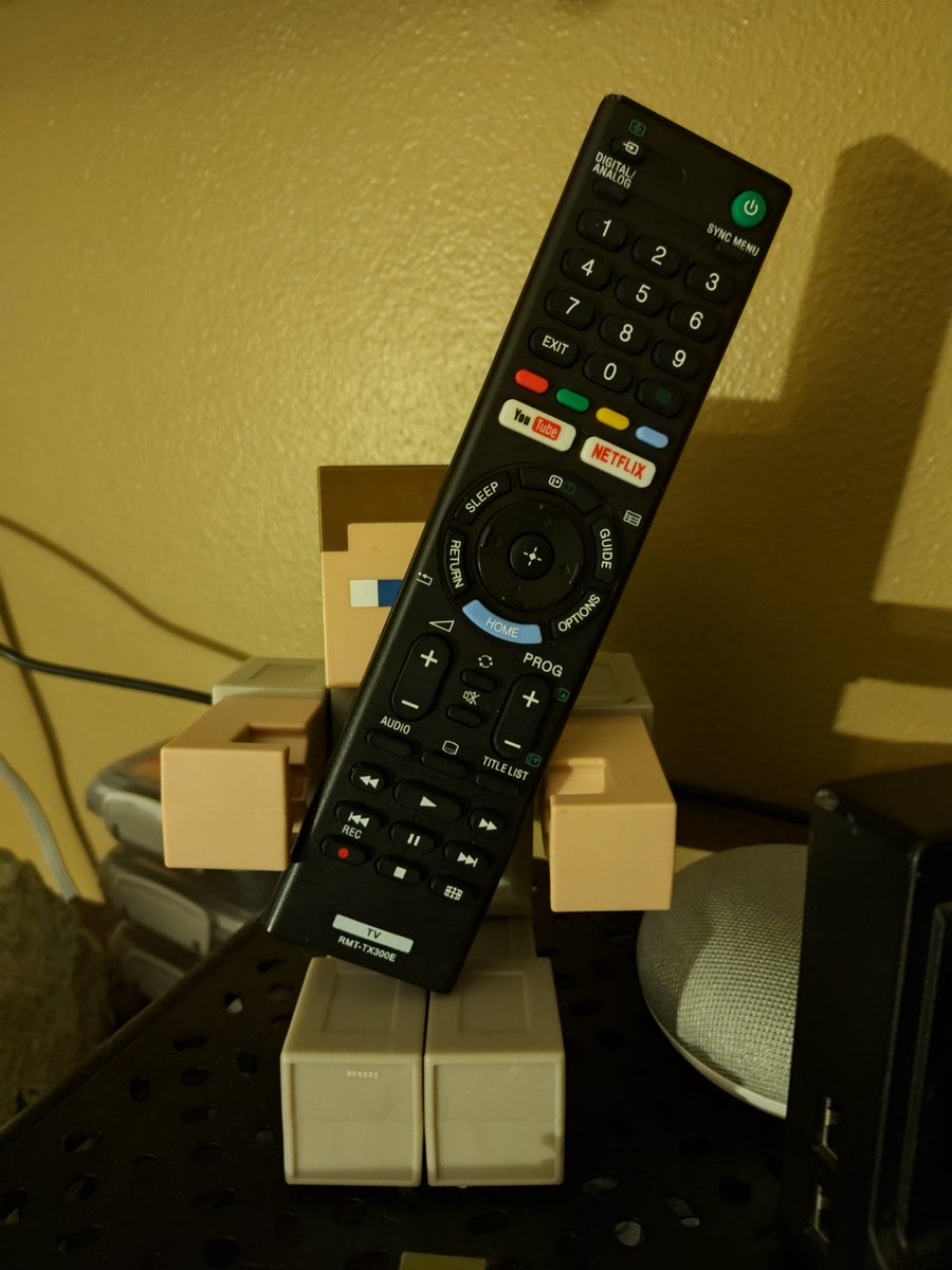 Steve found the remote we lost! Think he dug it up from the couch. #minecraft #IamSteve