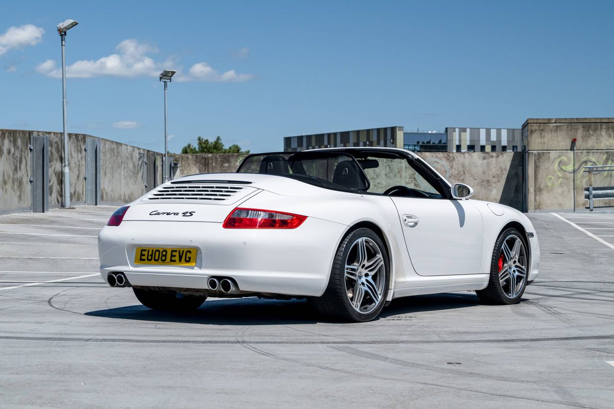 BonhamsCars's tweet image. Live Auction | A recently inspected, 43k-mile 2008 Porsche 997.1 Carrera 4S with new front discs and shocks 🇩🇪 Listing | tinyurl.com/yvf2wdet