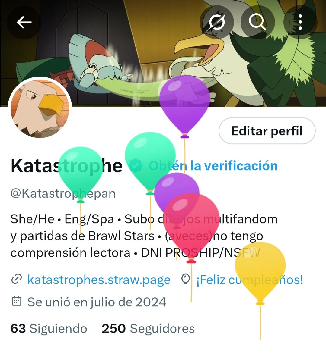 Katastrophepan's tweet image. Globitoooooos globitos
No se que tan contenta deberia sentirme respecto a esto