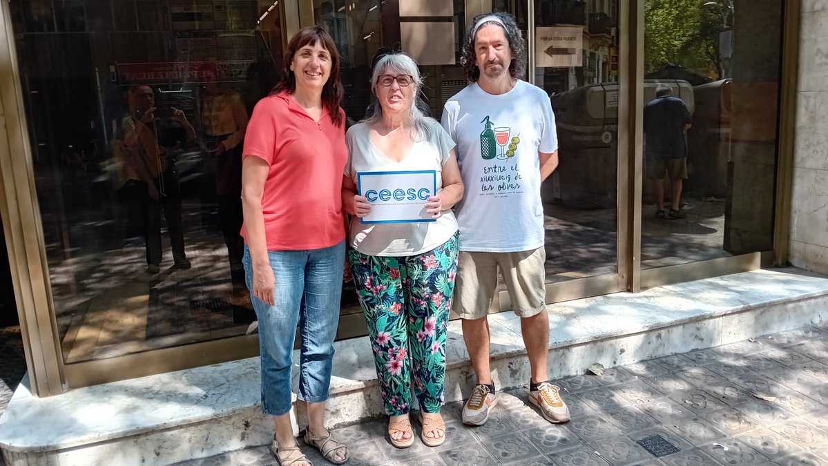 ceesc_cat's tweet image. L’equip del CEESC ens sumem a l’aturada en suport de la companya agredida a Bilbao i per exigir els canvis que la professió necessita per ser exercida amb seguretat i garanties.

#EducacióSocialdiuPROU