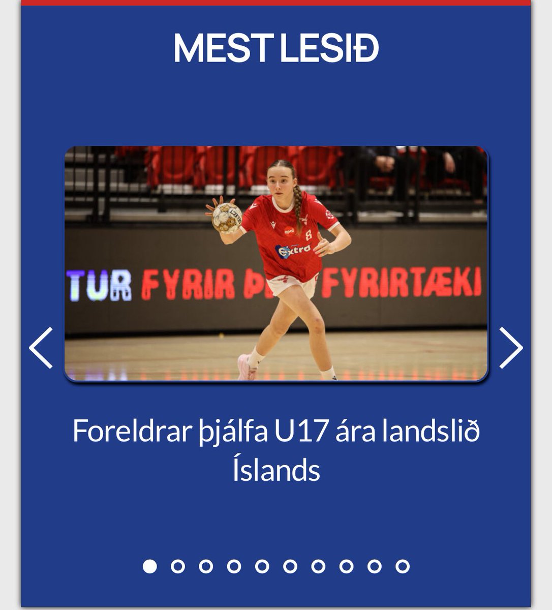 Mest lesna frétt á Handkastinu í gær. 

Ætli það sé einhver ástæða fyrir því? 👀

handkastid.net/2025/07/16/for…