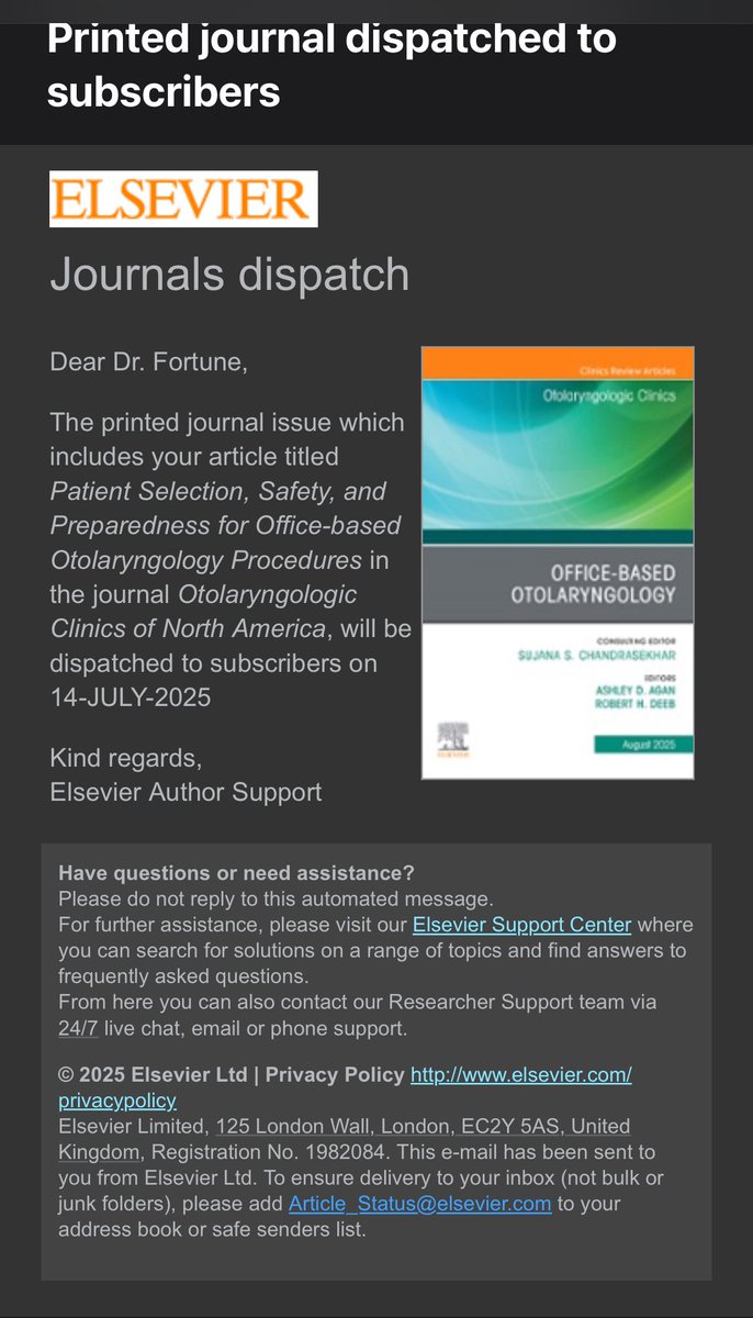 DrScottFortune's tweet image. New Publication!! Check out my new article here oto.theclinics.com/article/S0030-…