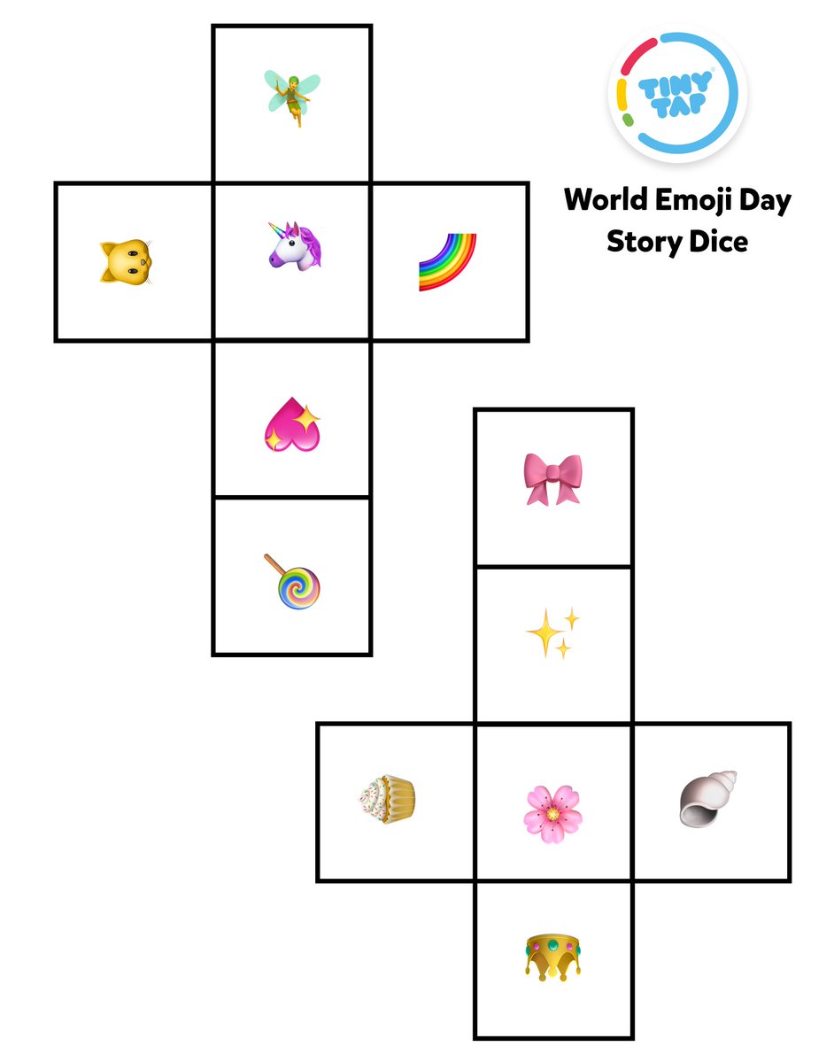 TinyTapEDU's tweet image. 😁🐉🚀 What’s the plot?
Print our emoji dice roll three icons and craft a two-sentence tale.
Post your combos, and we’ll compile a community story thread over the weekend!