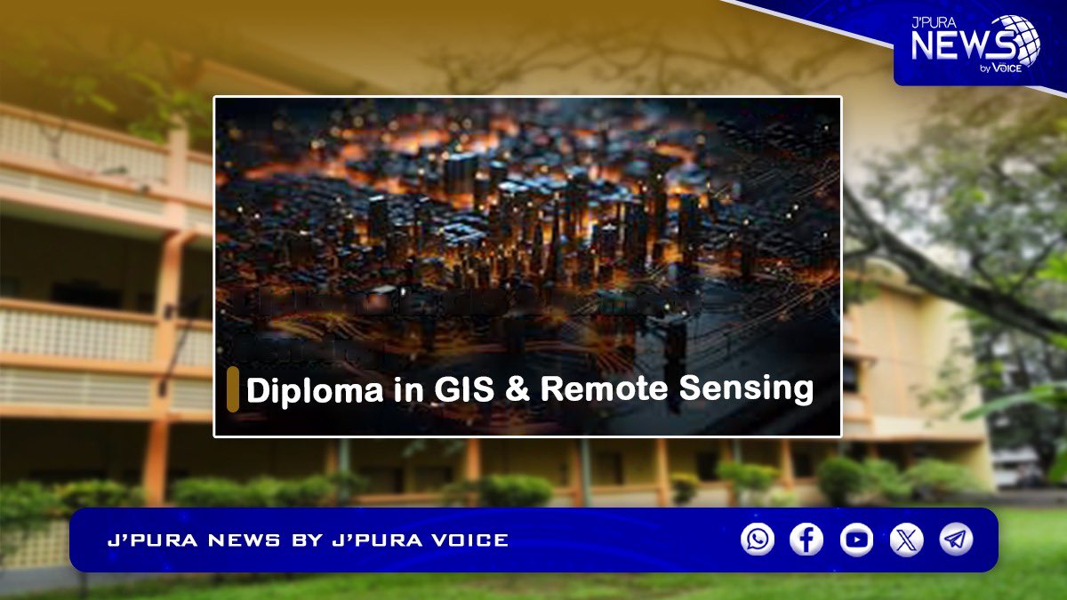 JpuraNews's tweet image. The Department of Geography @usjp is calling applications for the Diploma in Geographic Information Systems and Remote Sensing.

For further details: tinyurl.com/42dn8w98

#JpuraNews 
#JPURAVOICE 
#OfficialMediaAndBroadcastingUnit 
#USJ 
#SriLanka