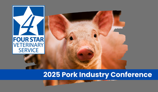 Swinewebcom's tweet image. Register Now: 2025 Four Star Pork Industry Conference to be held Sept 9-10 in Indiana: swineweb.com/latest-swine-n…