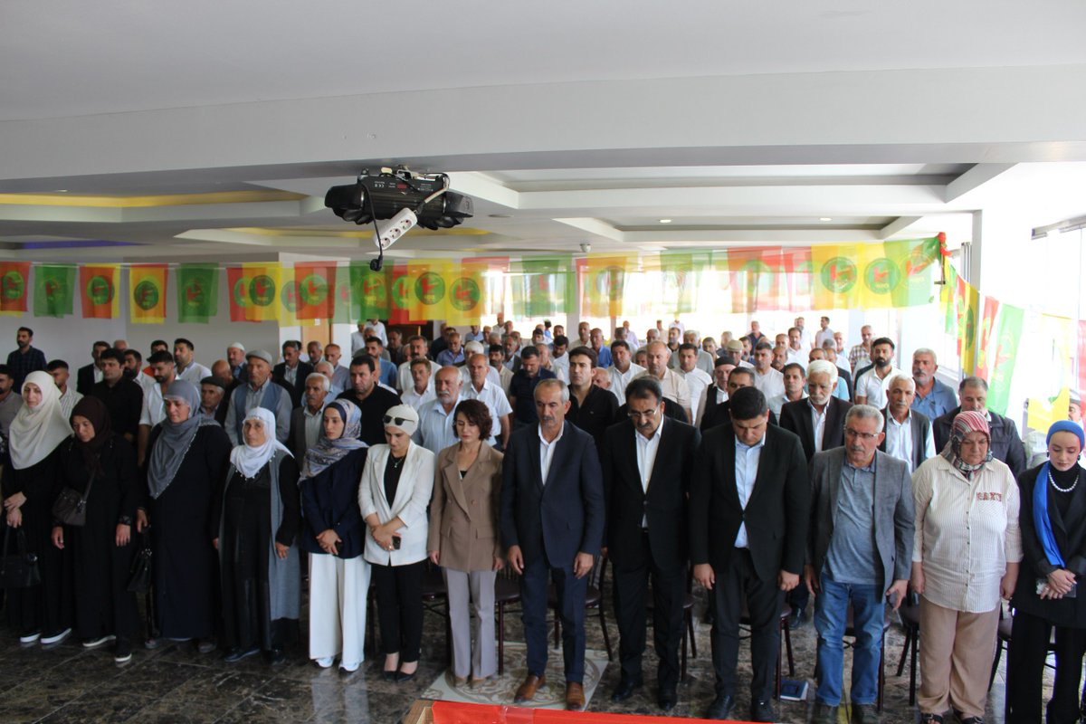 dbp_mus's tweet image. Bi tevlêbûna parlamentera Mûş'ê Sumeyye BOZ, me bi coşekî mezin Kongreya DBP’ê ya Navça kop'ê li darxist. Em ji rêveberiya nu re serkeftin dixwazin.