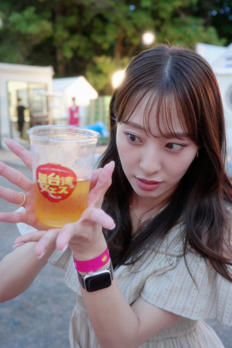 nya_n017's tweet image. 屋台湾フェス♥

大道芸で水晶玉浮かせてたから
ビール浮かせちゃった🔮🙂🍺

#2025芝公園屋台湾