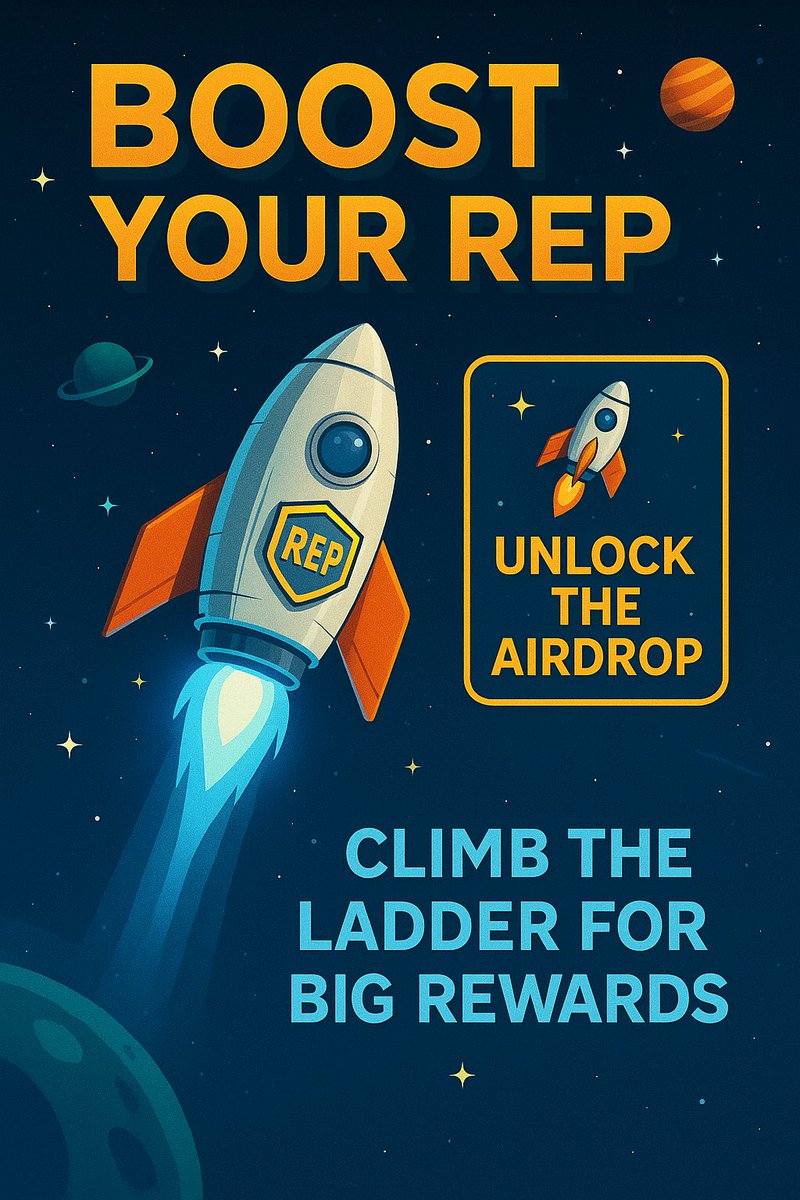 18isarar's tweet photo. @GiveRep is revolutionizing Web3 with on-chain reputation that travels across the metaverse and beyond 🌌

✅ Verifiable
💼 Portable
🪐 Immutable

Claim your spot in the #GiveRepGalaxy now 👇
🔗 [Insert airdrop or project link]
#Airdrop #Web3 #Crypto #GiveRep #OnChainIdentity https://t.co/d3LJLD4O9X
