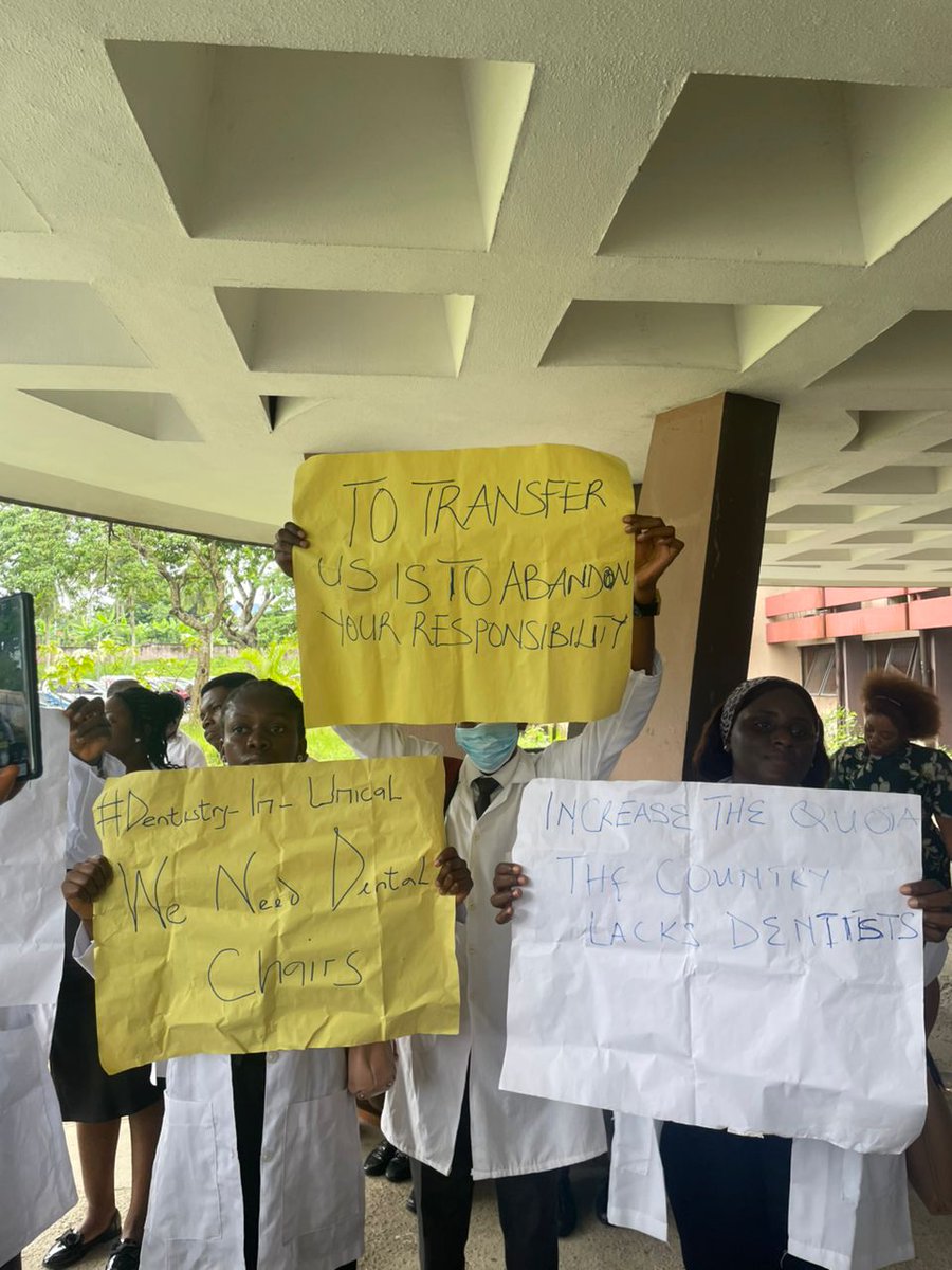 Onacious1's tweet photo. As it stands now, nothing has been done for us, UNICAL dental students, yet, "further talks are ongoing!" We have no fault here, the mgt needs to act right.

#SurvivingDentistryInUNICAL 
#SaveDentalStudentOfUnical
#NOSIGNOFWEAKNESS 
#ItIsNotOurFault
#DoTheRightThingUnical https://t.co/C7WqyGFcZr