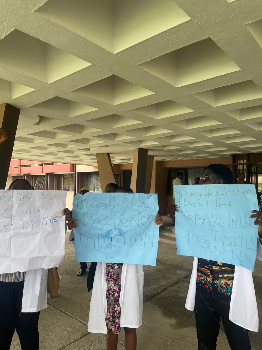 Onacious1's tweet photo. As it stands now, nothing has been done for us, UNICAL dental students, yet, "further talks are ongoing!" We have no fault here, the mgt needs to act right.

#SurvivingDentistryInUNICAL 
#SaveDentalStudentOfUnical
#NOSIGNOFWEAKNESS 
#ItIsNotOurFault
#DoTheRightThingUnical https://t.co/C7WqyGFcZr