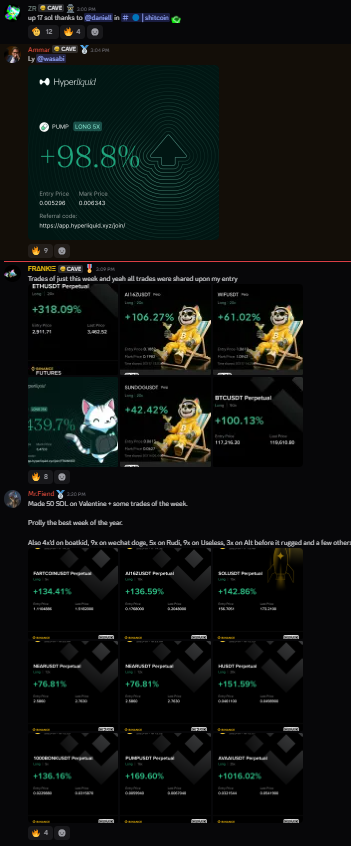 posting some pnls to mark the top