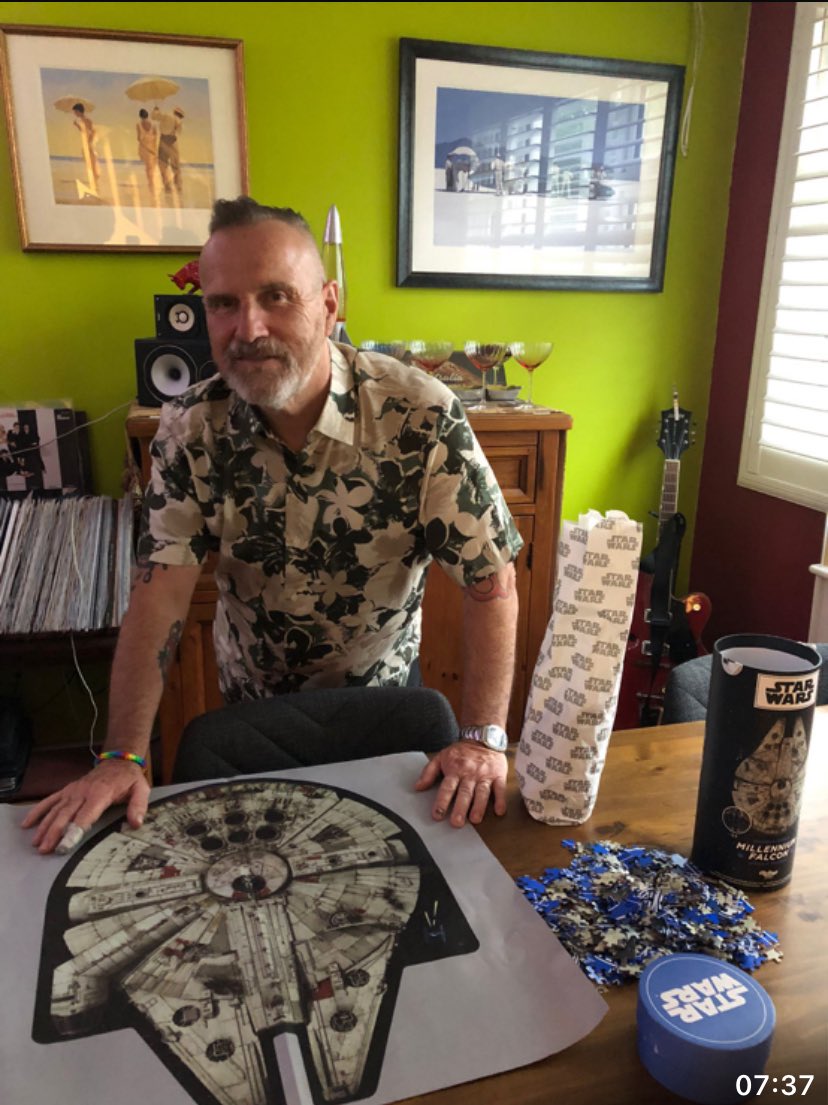 Songster day off with  Star Wars Jigsaw