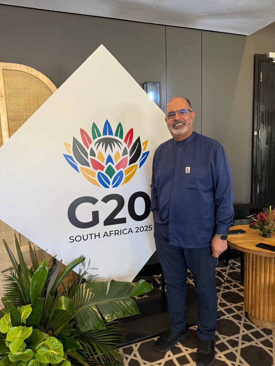 sarstax's tweet image. SARS Commissioner, Edward Kieswetter is at the G20 meetings in Zimbali, KwaZulu-Natal this week.
🗓️ Today: Key discussion on International Taxation at the G20 Finance Ministers and Central Bank Governors Meeting.
A key priority of South Africa’s G20 Presidency is strengthening…