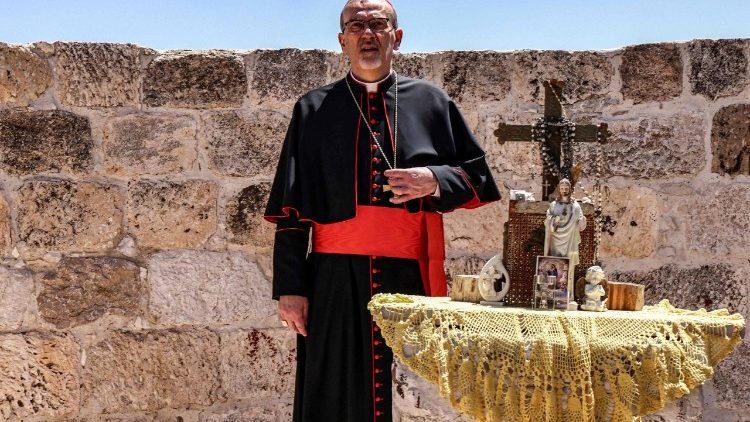 Rvaticanaitalia's tweet image. Il cardinale Pizzaballa su #Gaza: “Noi cerchiamo sempre di raggiungere Gaza in tutti i modi possibili, direttamente e indirettamente. Ma certamente non li lasceremo mai soli”.