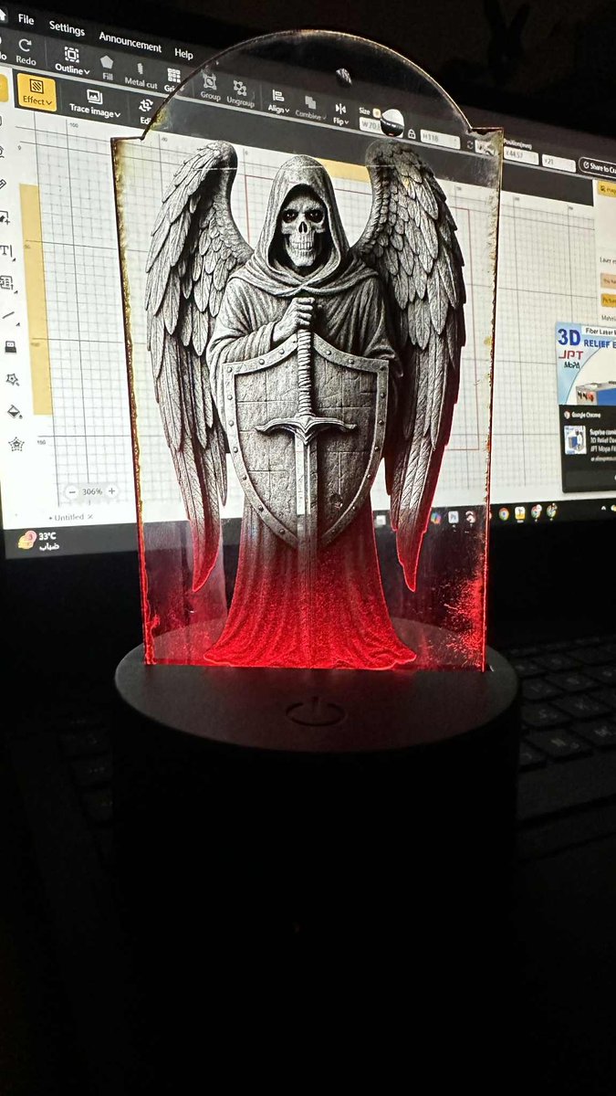 laserpeckerjp's tweet image. ポリカーボネート板に #LaserPecker LP5で彫刻した一作です✨
💡透明素材に彫刻する際のワンポイント💡
彫刻部分にスプレーや油性マーカーで黒くすると、デザインがくっきり浮かび上がります!
#レーザーペッカー
#レーザー彫刻
#ものづくり
#DIY