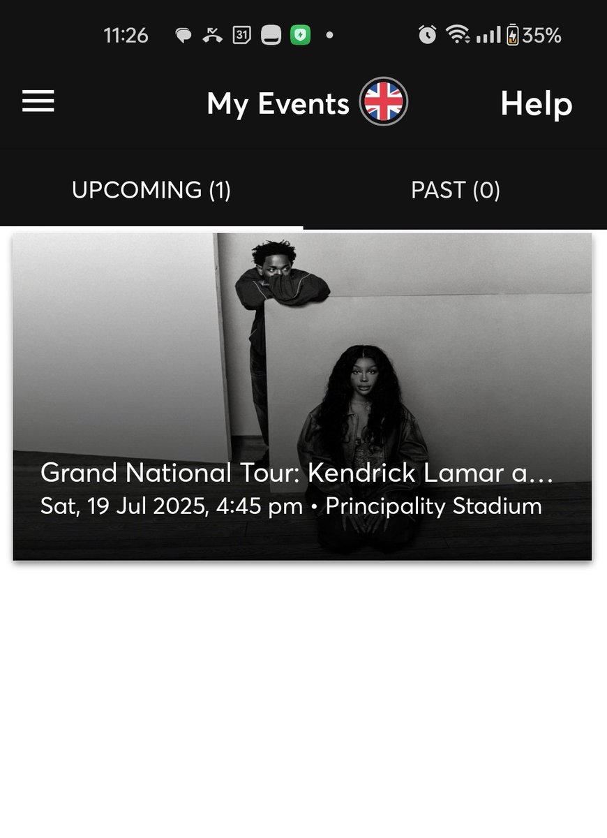 ceci_sentiments's tweet photo. Kendrick Lamar and Sza tickets for sale for this Saturday in Cardiff 19 July. Authentic Sale - X2 tickets for £250. DM if interested #GrandNationalTour #kendricklamar #Sza #cardiff https://t.co/tDVfXi4IgR