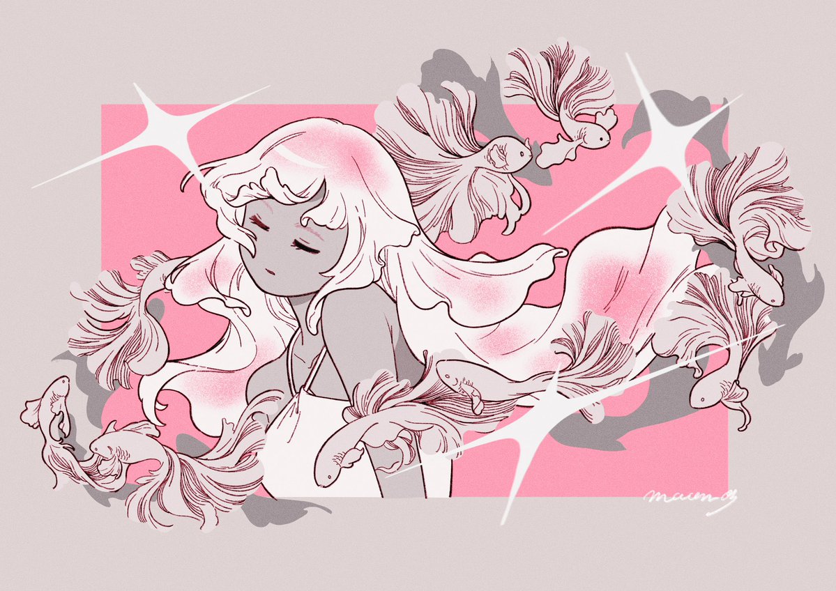 03moonmoonmoon's tweet image. Betta✦
#illustration