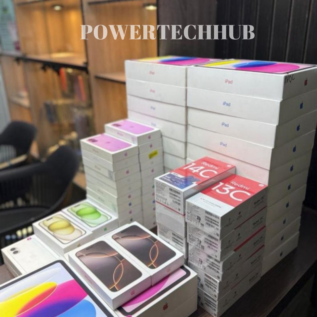 PowerTechHub's tweet image. What's Your Dream Gadgets ?
Power Tech Hub is ready to Deliver you with Timeless and Efficient Gadgets 💻📱

Call or WhatsApp to Place Order 
08167922671 

Office: No8b ogbunabali road, Popo Plaza, Port Harcourt