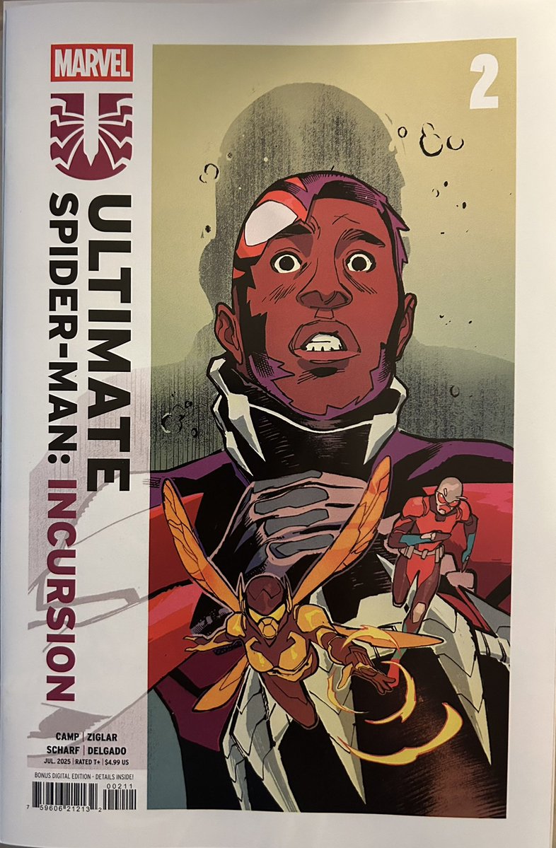 comicsmiz's tweet image. #UltimateSpiderManIncursion #2 by Deniz Camp, Cody Ziglar and @scharf_jonas. Miles has teamed up with Ant-Man and Wasp from the Ultimates to track down his missing sister. Their travels lead to Wakanda but unfortunately, other parties will interfere with Miles’s reunion.