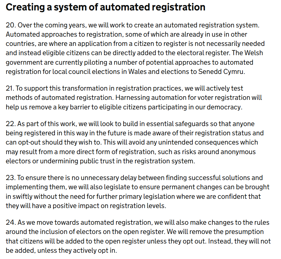 TobySJames's tweet image. Automatic voter registration is coming to the UK...
gov.uk/government/pub…
Here's why this is great news for democracy...
jrrt.org.uk/wp-content/upl…