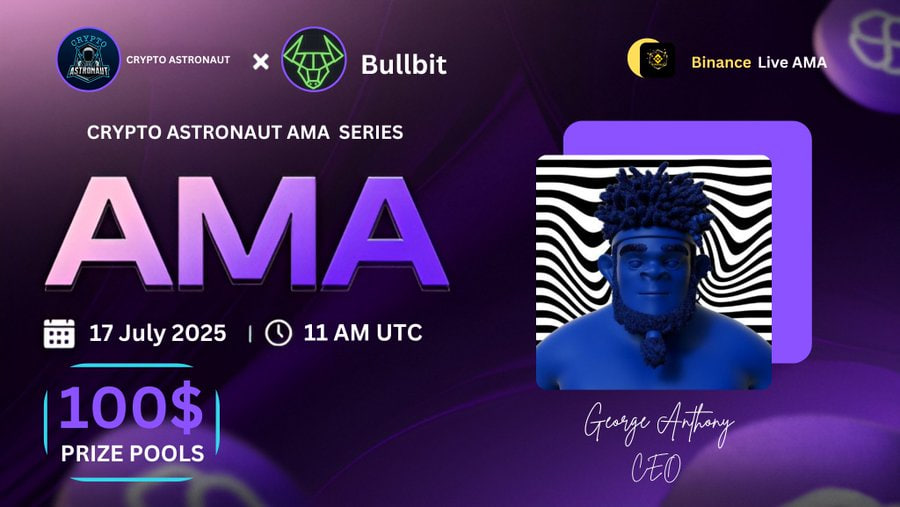 Bullbit AMA is about to live! 

30 mins more to grab your $100 rewards! 

➡️ Check the link now: binance.com/en/live/video?…

Prepare your burning questions and our CEO will crush them all! See y'all there!