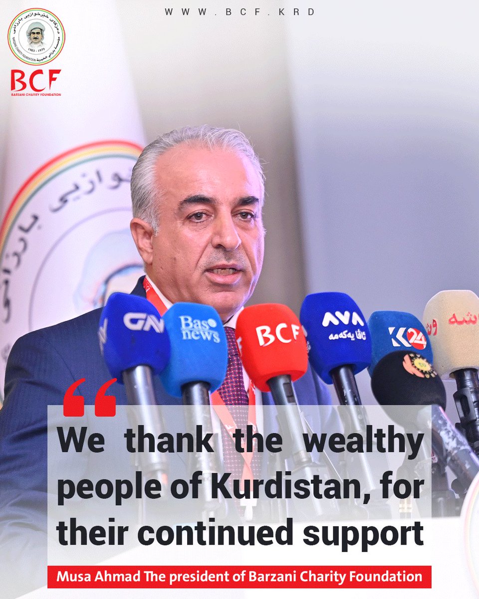 Barzani Charity Foundation (@barzanicf) on Twitter photo 